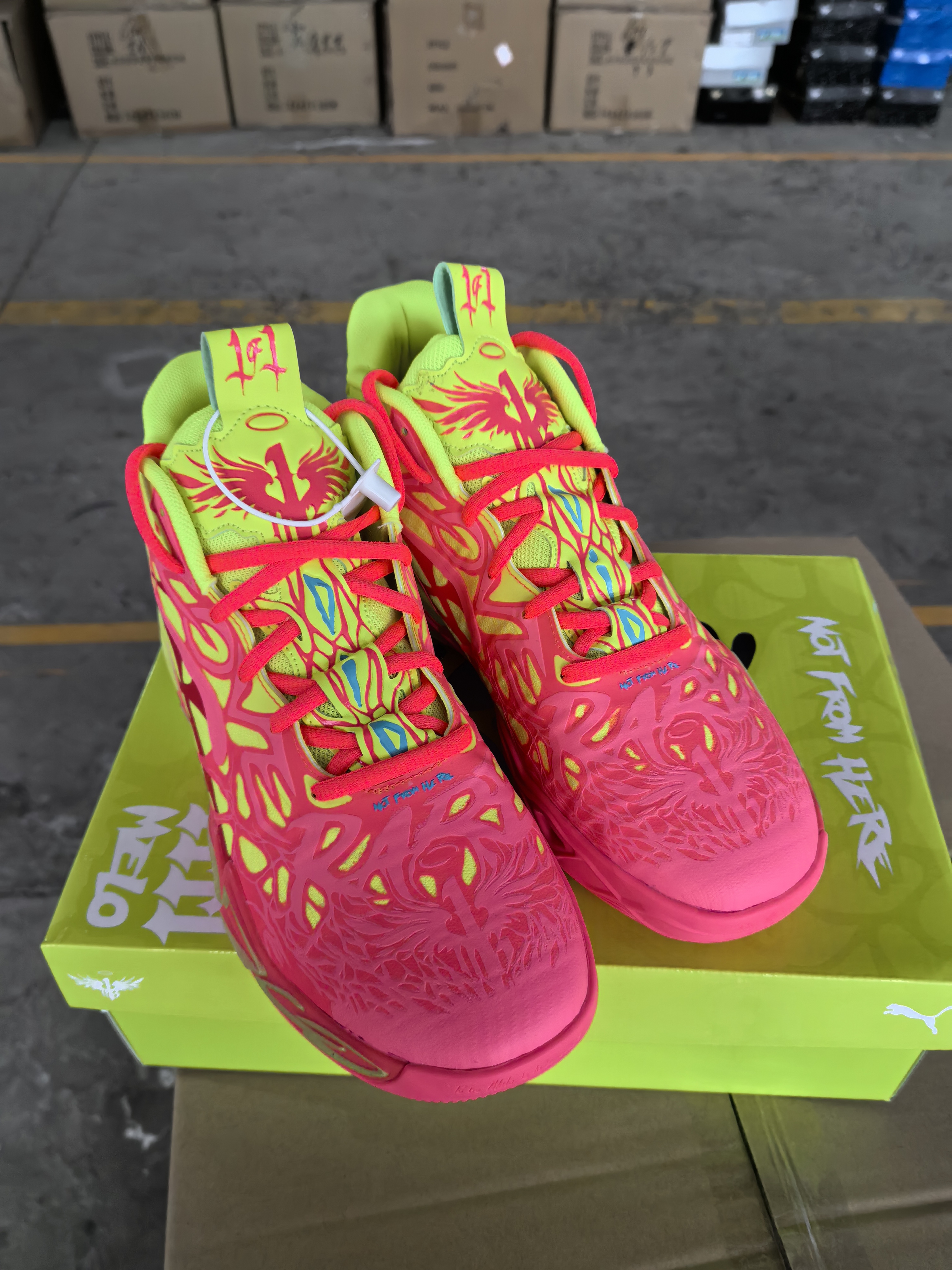 Puma LaMelo Ball MB.04 Pink Black Volt